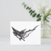 Requin gobelin - Carte postale (Debout devant)