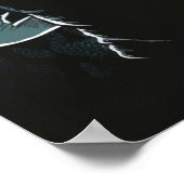 requin mâchoires art déco "nous avons besoin d'un  (Coin)