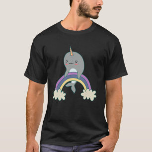 requin mignon marrant arc-en-ciel Sweat - shirt à