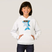 Requin mignon, Requin Cool, Requin Aux Lunettes De (Devant entier)