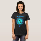 Requin océanique blanc Kauai Pride Roots T-shirt (Devant entier)