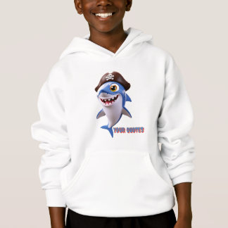 Requin pirate mignon dessin animé – Illustration 3
