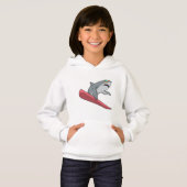 Requin Snowboardeur Snowboard (Devant entier)