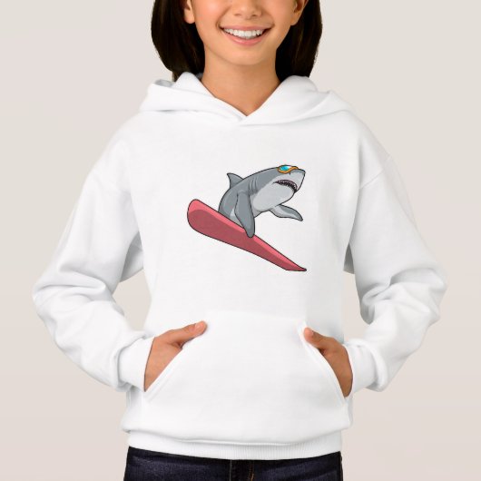 Requin Snowboardeur Snowboard (Devant)
