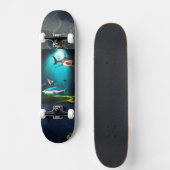 Requin sur skateboard (Devant)