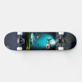 Requin sur skateboard (Horz)