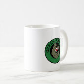 requin vert mug vert foncé contour (Devant droit)