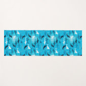 requins ! - tapis de yoga (Devant (Horizontal))