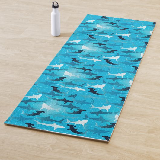 requins ! - tapis de yoga (En situation)