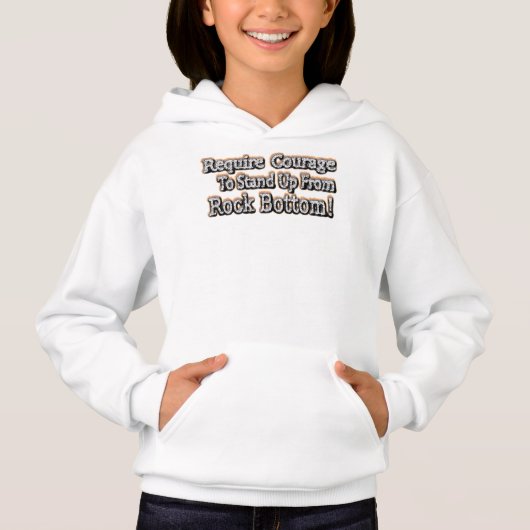 "Require Courage" Joli Design. Commandez dès maint (Devant)