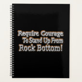"Require Courage" Joli Design. Commandez dès maint (Devant)
