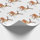 Rerendierillustratie cartoon cadeaupapier (Hoek)