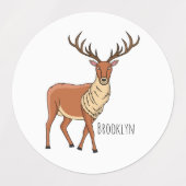 Rerendierillustratie cartoon labels (Design 2)