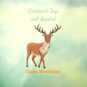 Rerendierillustratie cartoon raamsticker (Vel 3)