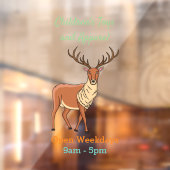 Rerendierillustratie cartoon raamsticker (Vel 2)