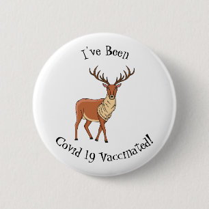 Rerendierillustratie cartoon ronde button 5,7 cm