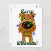 Rerry Rithmus - Irish Terrier Briefkaart (Voorkant / Achterkant)