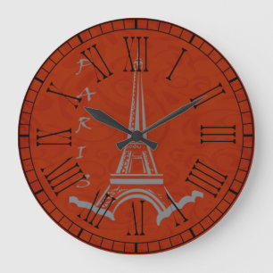 Rerto look Paris Frankrijk Eiffel Tower Grote Klok