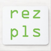 res pls muismat (Voorkant)