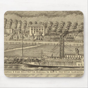 Res van wijlen Thompson H Sims Muismat