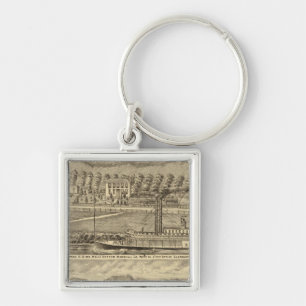 Res van wijlen Thompson H Sims Sleutelhanger