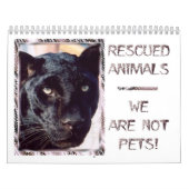 Rescuated Animals Calendar Kalender (Hoes)