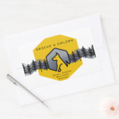 "Rescue a Golden" AGaG Sticker (Envelop)
