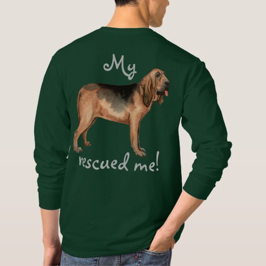 Rescue Bloodhound T-Shirt (Achterkant)