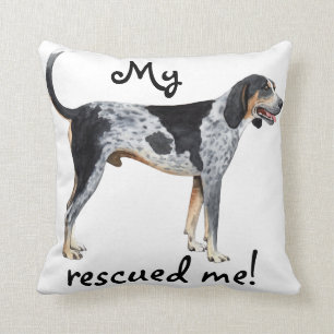 Rescue Bluetick Coonhound Kussen