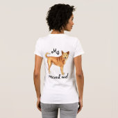 Rescue Canaan Dog T-shirt (Achterkant volledig)