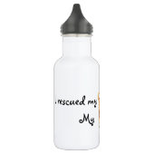 Rescue Canaan Dog Waterfles (Links)