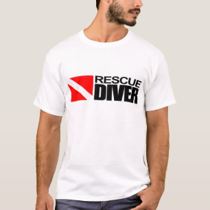 Rescue Diver 4 apper T-shirt