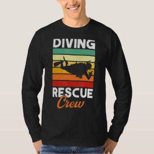 Rescue Diver Duiken Rescue Crew Scuba T-shirt