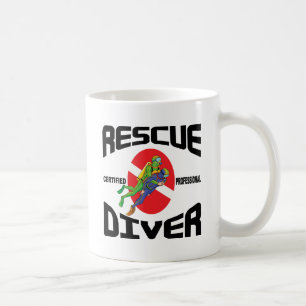 Rescue Diver Koffiemok