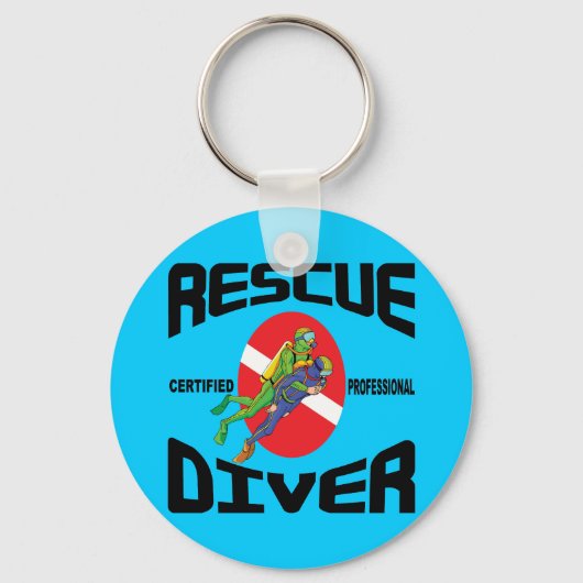 Rescue Diver Sleutelhanger (Voorkant)