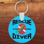 Rescue Diver Sleutelhanger (Voorkant)