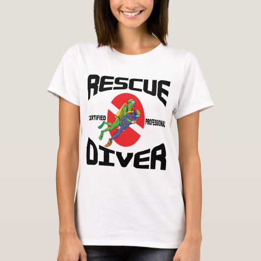 Rescue Diver T-Shirt (Voorkant)