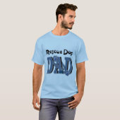 Rescue Dog DAD T-shirt (Voorkant volledig)