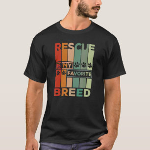Rescue Dog gered is mijn favoriete brouwerij T-shirt