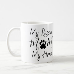Rescue Dog Mam Hero Photo Mok