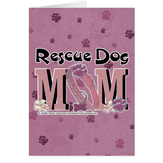 Rescue Dog MOM (Voorkant)