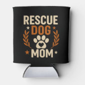 Rescue Dog Mom Blikjeskoeler (Voorkant)