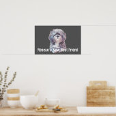 Rescue Dog Poster (Keuken)