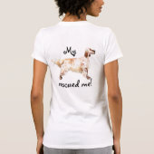 Rescue Engelse Setter T-shirt (Achterkant)