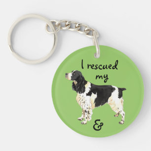 Rescue English Springer Spaniel Sleutelhanger