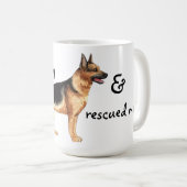 Rescue German Shepherd Koffiemok (Voorkant rechts)