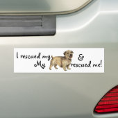 Rescue Glen of Imal Terrier Bumpersticker (Op auto)