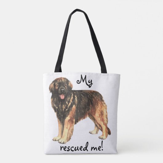 Rescue Leonberger Draagtas (Achterkant)
