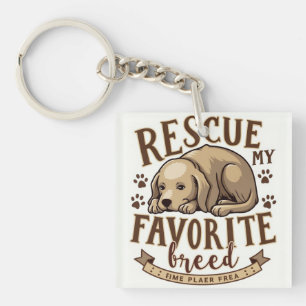 Rescue Love Sleutelhanger
