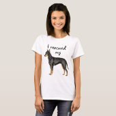 Rescue Manchester Terrier T-shirt (Voorkant volledig)